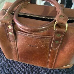 J.W. Hulme Co. Brown Leather Bag